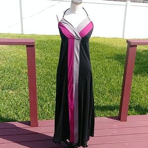 Looted women's full length dress.